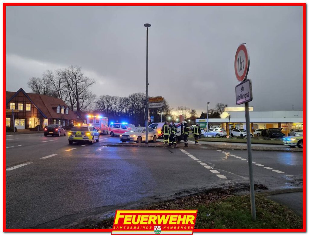 Absicherung der Unfall- bzw. Einsatzstelle 